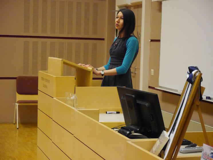 Rinden homenaje a Rub&eacute;n Dar&iacute;o en Turku, Finlandia